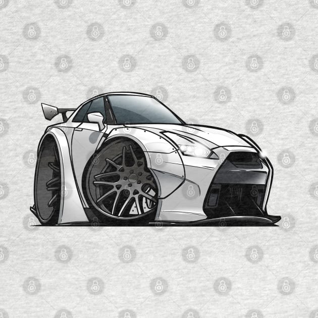 Nissan R35 GTR by killustrator